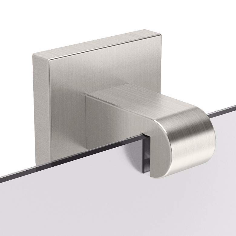 Image 2 Gatco Elevate Satin Nickel 22" x 32" Wall Mirror more views