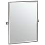 1_Gatco Elevate Satin Nickel 27 3/4" x 32 1/2" Wall Mirror