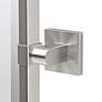 2_Gatco Elevate Satin Nickel 27 3/4" x 32 1/2" Wall Mirror more views