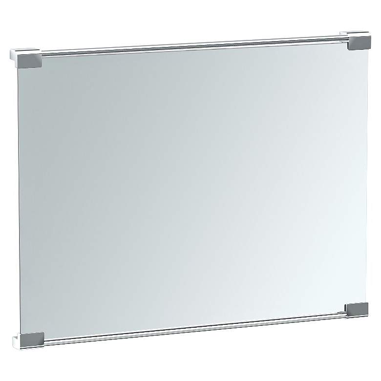 Image 2 Gatco Fixed Mount Chrome 22" x 31 1/2" Vanity Mirror more views