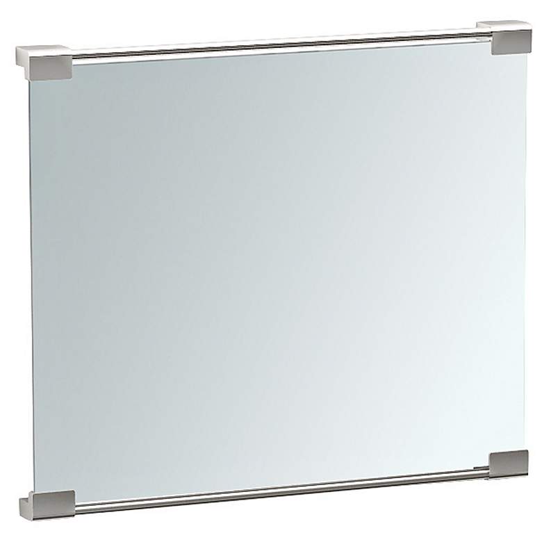 Image 3 Gatco Fixed Mount Satin Nickel 19 1/2" x 25 1/2" Wall Mirror more views