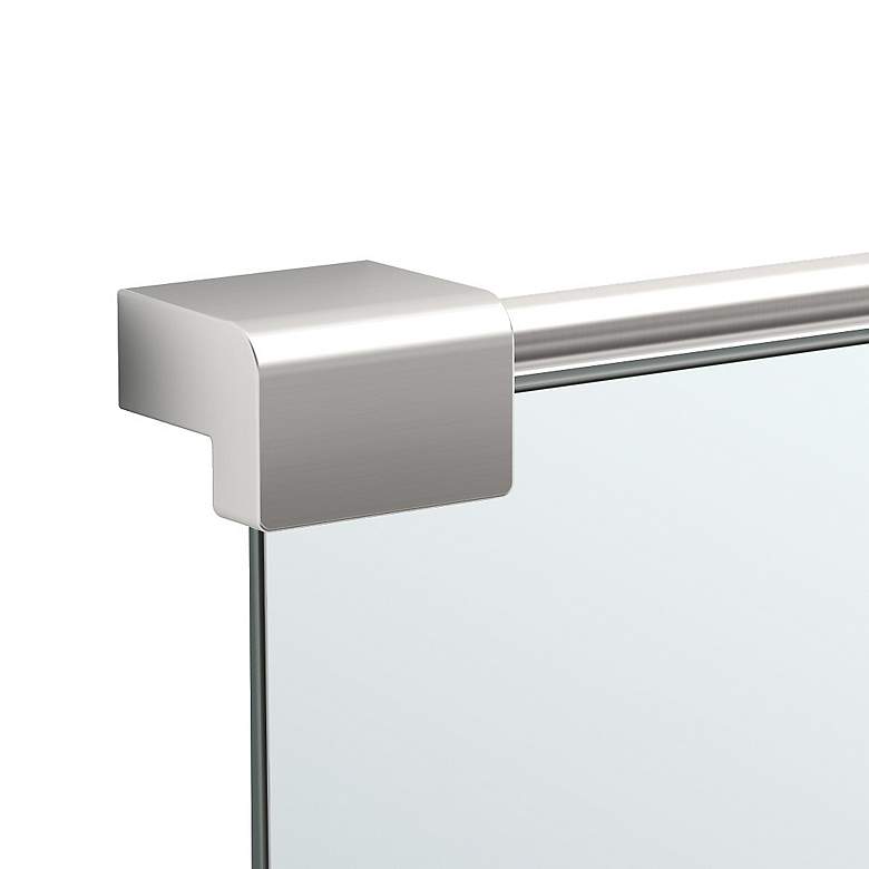 Image 2 Gatco Fixed Mount Satin Nickel 22" x 31 1/2" Vanity Mirror more views