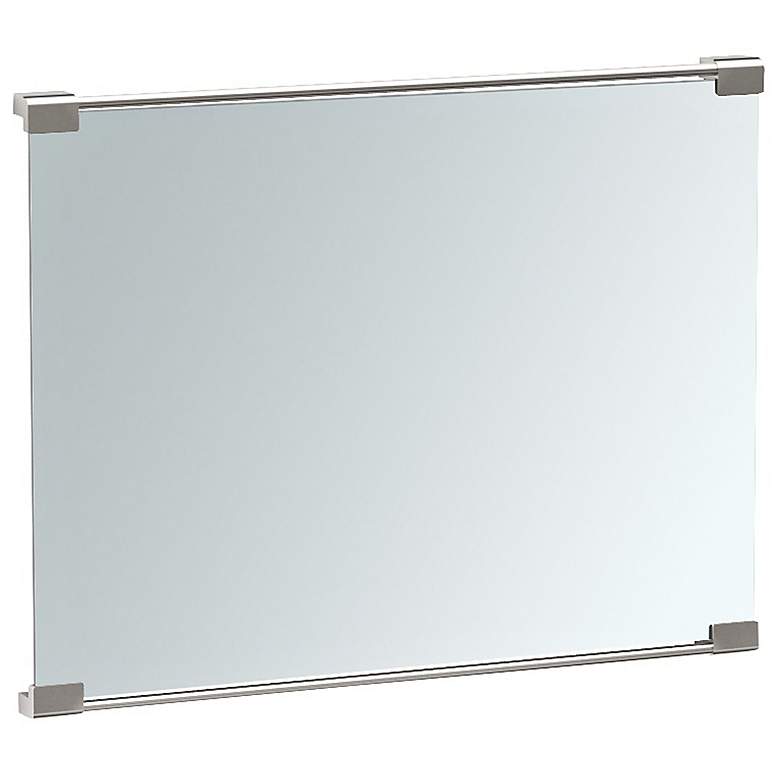 Image 3 Gatco Fixed Mount Satin Nickel 22 inch x 31 1/2 inch Vanity Mirror more views