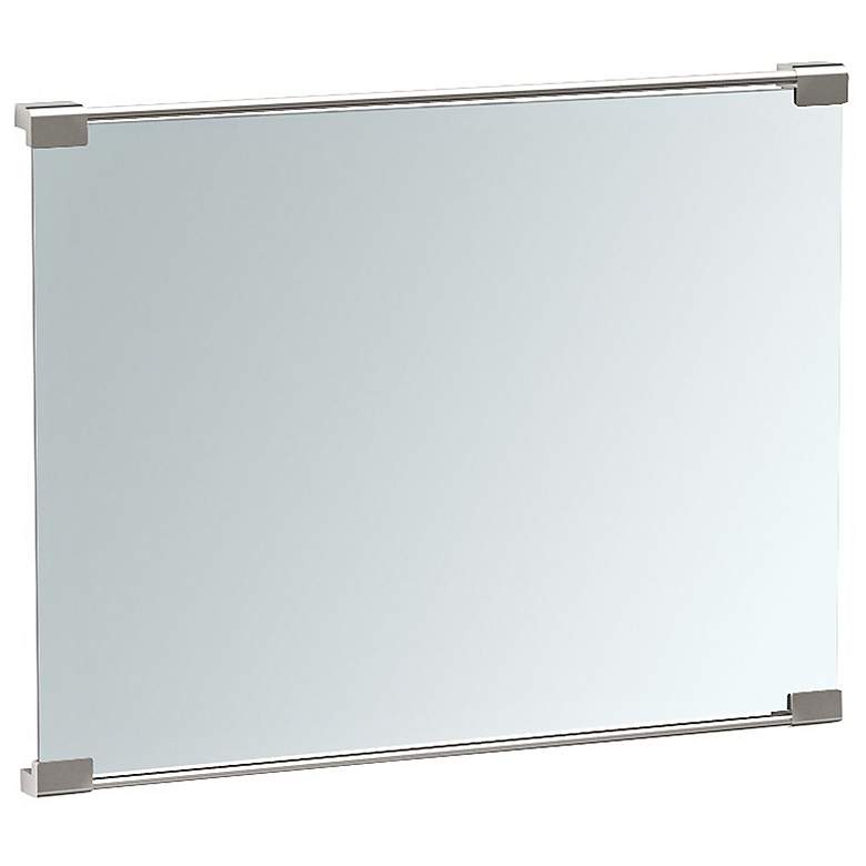 Image 3 Gatco Fixed Mount Satin Nickel 22" x 31 1/2" Vanity Mirror more views