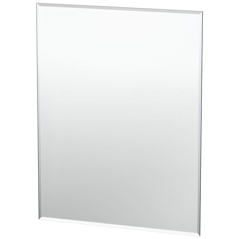 Image 1 Gatco Flush Mount EZ Hanging 35.5"H Frameless Rectangle Mirror