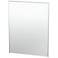 Gatco Flush Mount EZ Hanging 35.5"H Frameless Rectangle Mirror