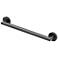 Gatco Glam 18" Grab Bar, Matte Black