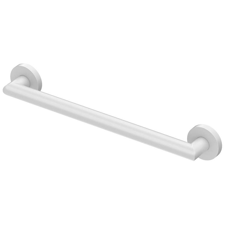 Image 1 Gatco Glam 18" Grab Bar, Matte White