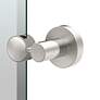 2_Gatco Glam 24"H Frameless Rectangle Mirror, Satin Nickel more views