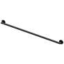 Gatco Glam 48" Grab Bar, Matte Black