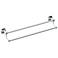 Gatco Jewel Chrome 24" Wide Double Towel Bar