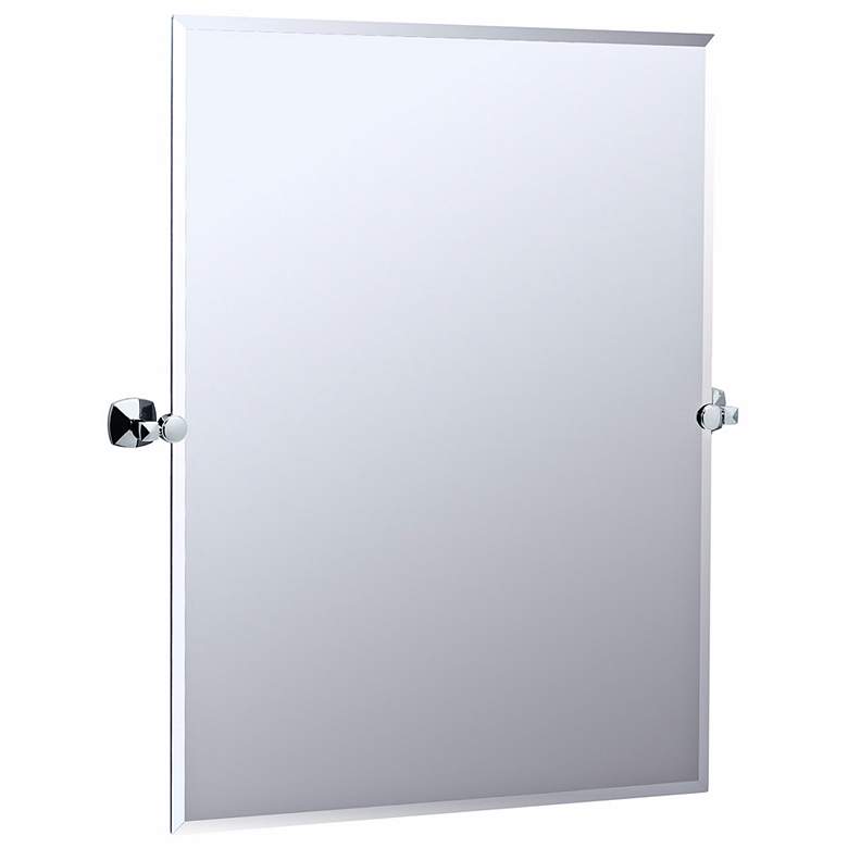 Image 1 Gatco Jewel Chrome Finish 31 1/2 inch High Tilt Wall Mirror