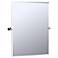 Gatco Jewel Chrome Finish 31 1/2" High Tilt Wall Mirror