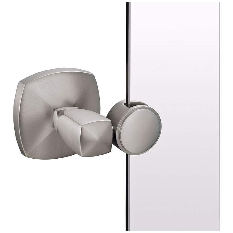 Image 3 Gatco Jewel Satin Nickel 28" x 31 1/2" Tilt Wall Mirror more views