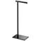 Gatco Latitude 2 22 1/4"H Matte Black Freestanding Tissue Holder