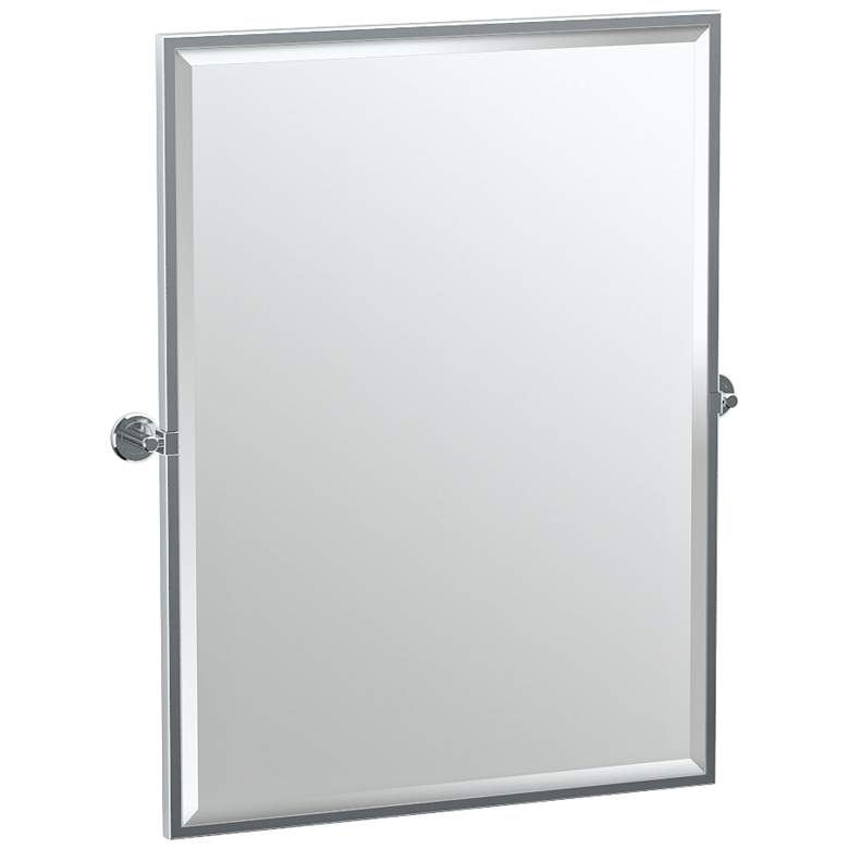 Image 1 Gatco Latitude II Chrome 27 3/4" x 32 1/2" Mirror
