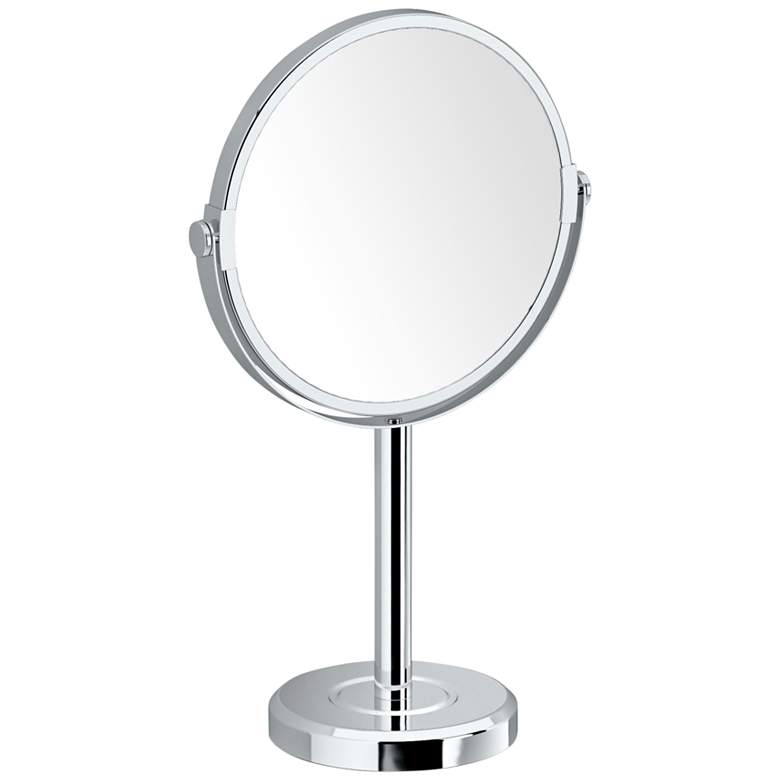 Image 2 Gatco Latitude II Chrome Table Makeup Mirror
