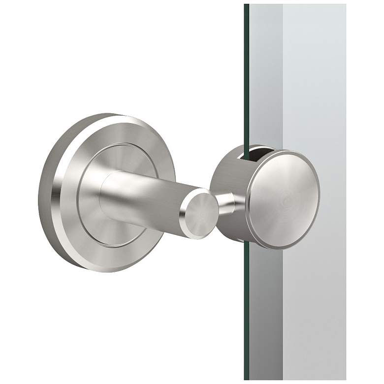 Image 3 Gatco Latitude II Satin Nickel 27 1/2 inch x 31 1/2 inch Wall Mirror more views