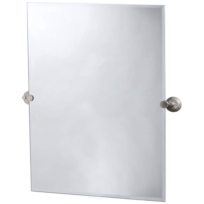 Image 1 Gatco Marina Satin Nickel 28 inch x 31 1/2 inch Tilt Wall Mirror