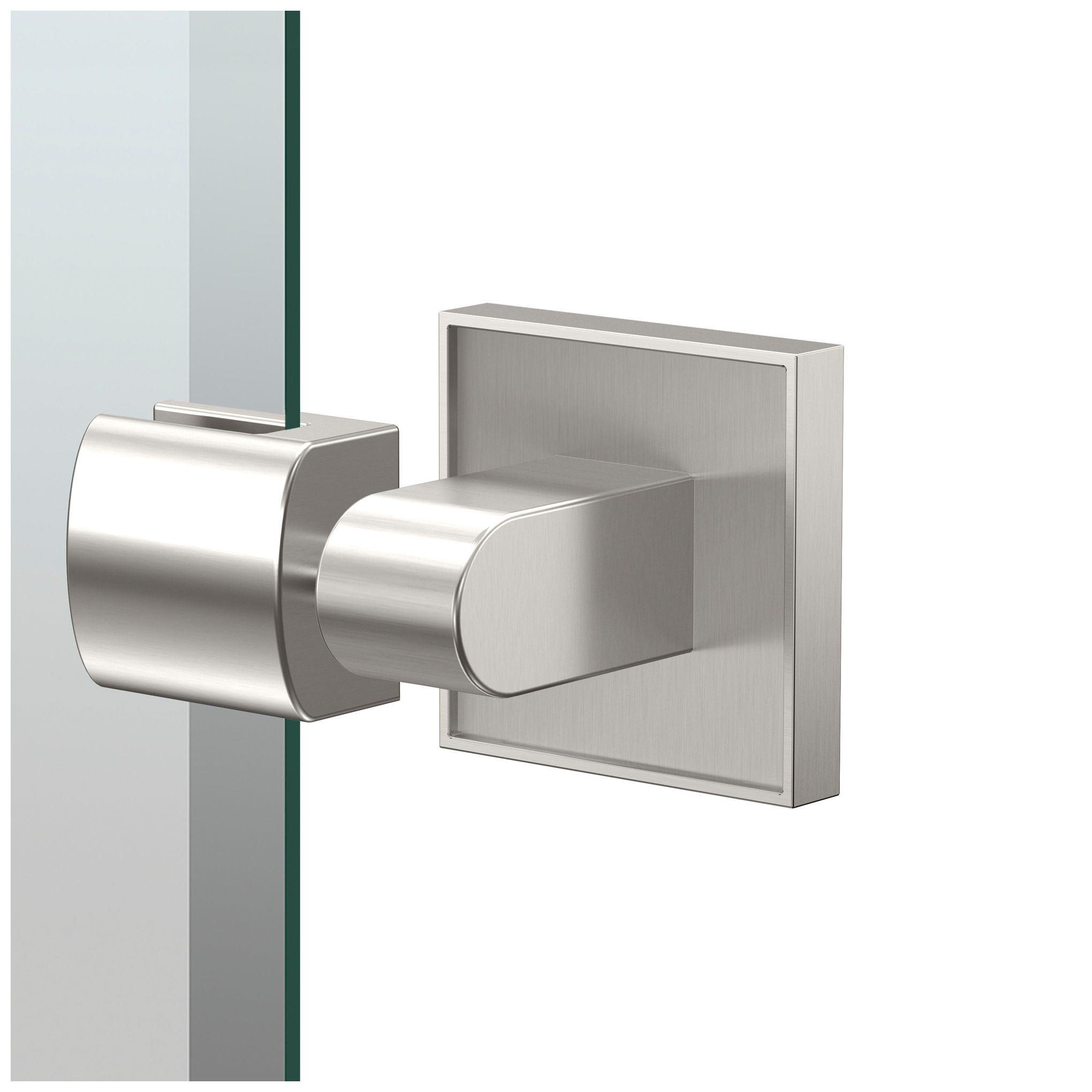 Image 2 Gatco Mode 32"H Frameless Oval Mirror, Satin Nickel more views