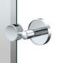 2_Gatco Sky Chrome 23" x 26 1/2" Oval Vanity Wall Mirror more views