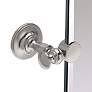 2_Gatco Tavern Large Nickel 28 1/2" x 32" Wall Mirror more views