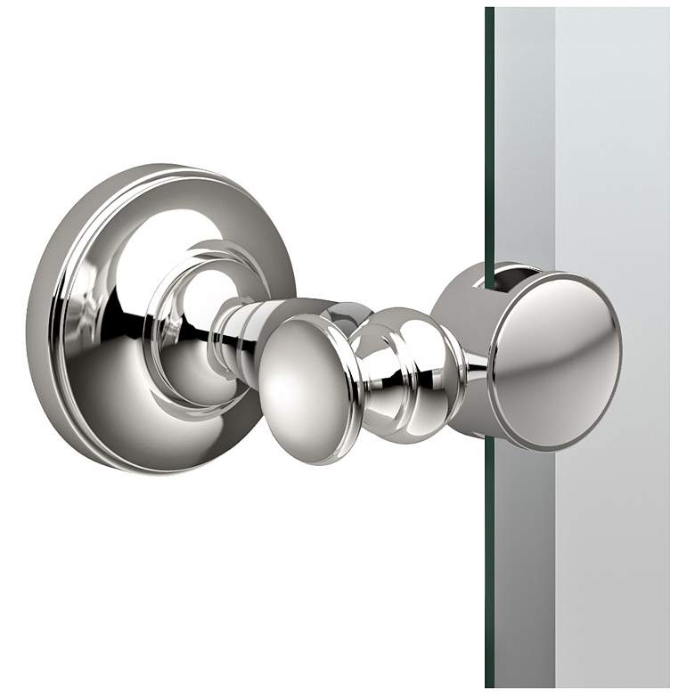 Image 2 Gatco Tavern Polished Nickel 23 1/2" x 24" Vanity Mirror more views