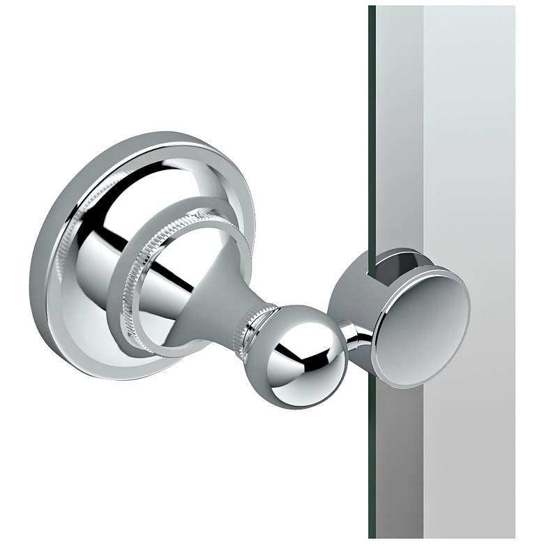 Image 2 Gatco Tiara Chrome 24 3/4" x 24" Vanity Mirror more views