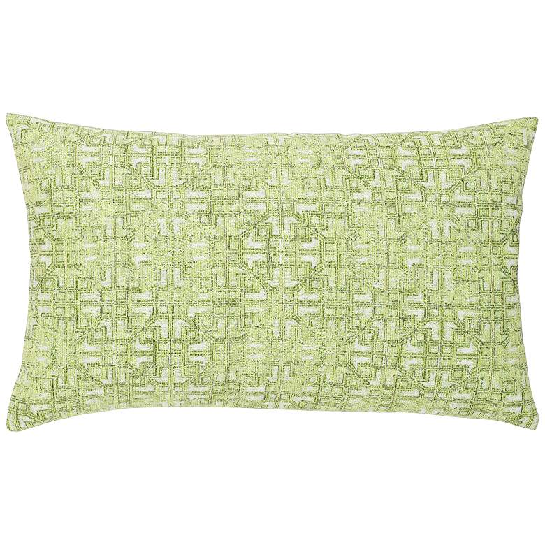 Image 1 Gate Greenery 20" x 12" Lumbar Indoor-Outdoor Pillow