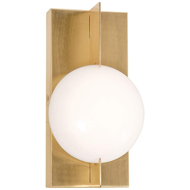 Image 1 Gates 12 inch LED Wall Sconce - Satin Brass