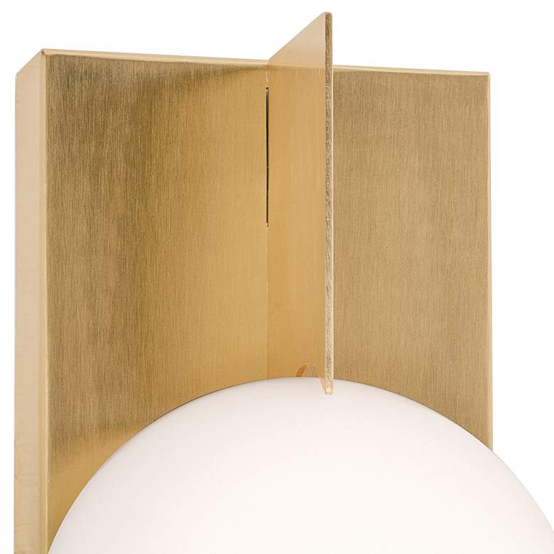 Image 2 Gates 12" LED Wall Sconce - Satin Brass more views