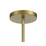 5_Gateway Park 20" Wide Soft Brass 5-Light Drum Pendant more views