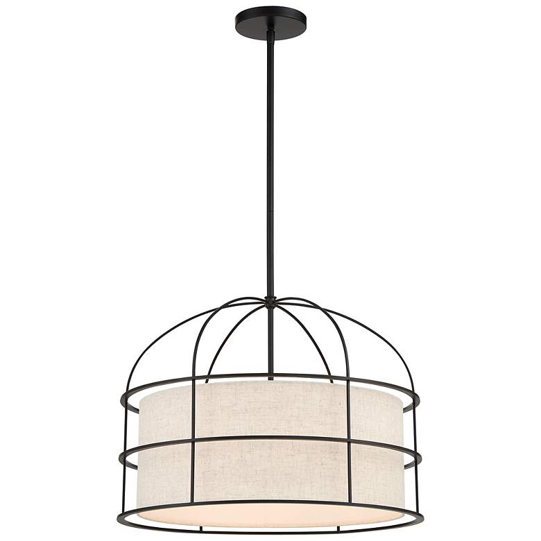 Gateway Park 20"W Black Pendant Light by Minka Lighting Inc. 248X1