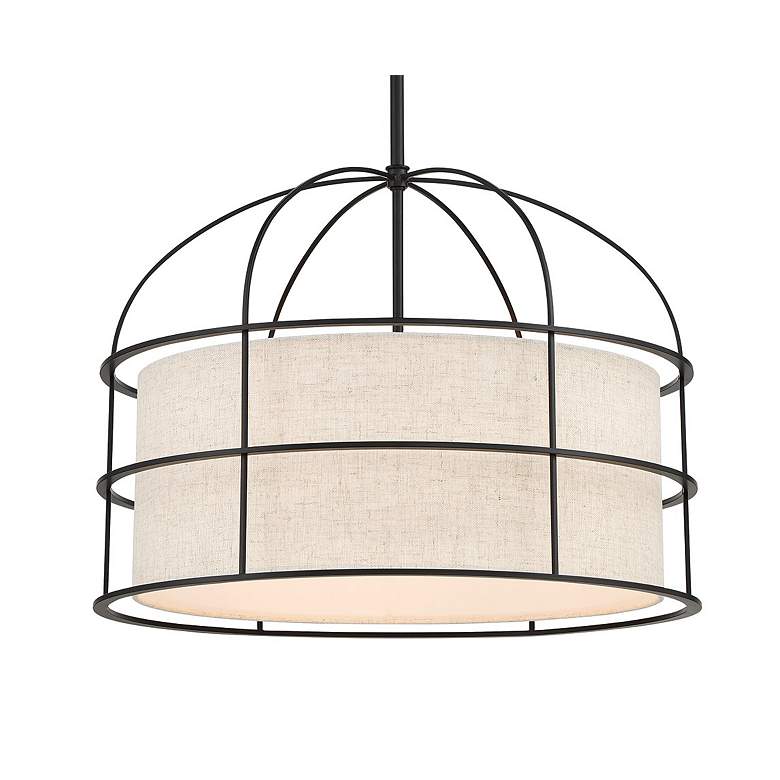 Image 3 Gateway Park 20"W Black Pendant Light by Minka Lighting Inc. more views