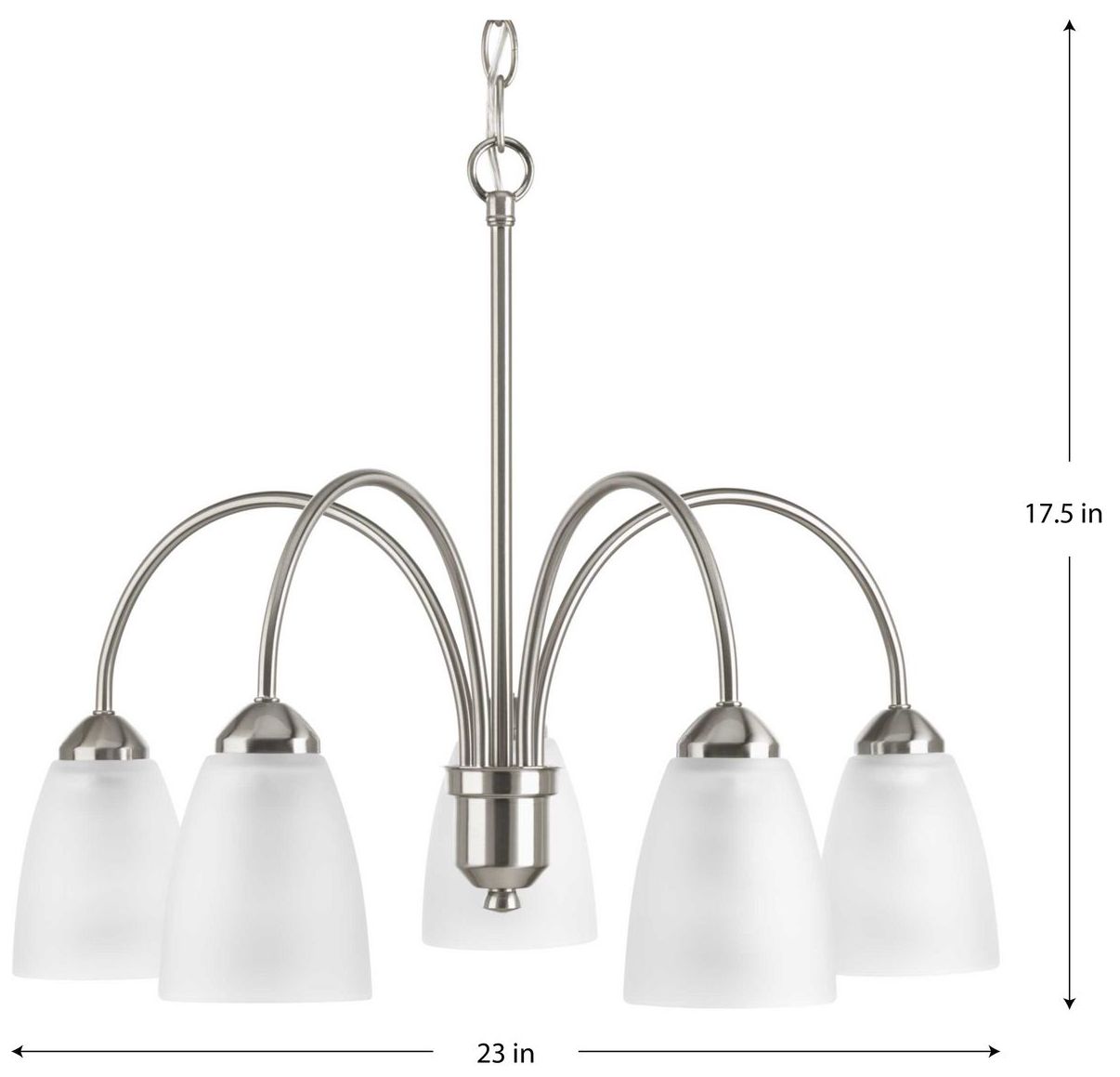 Image 2 Gather Collection Five-Light Chandelier Light more views