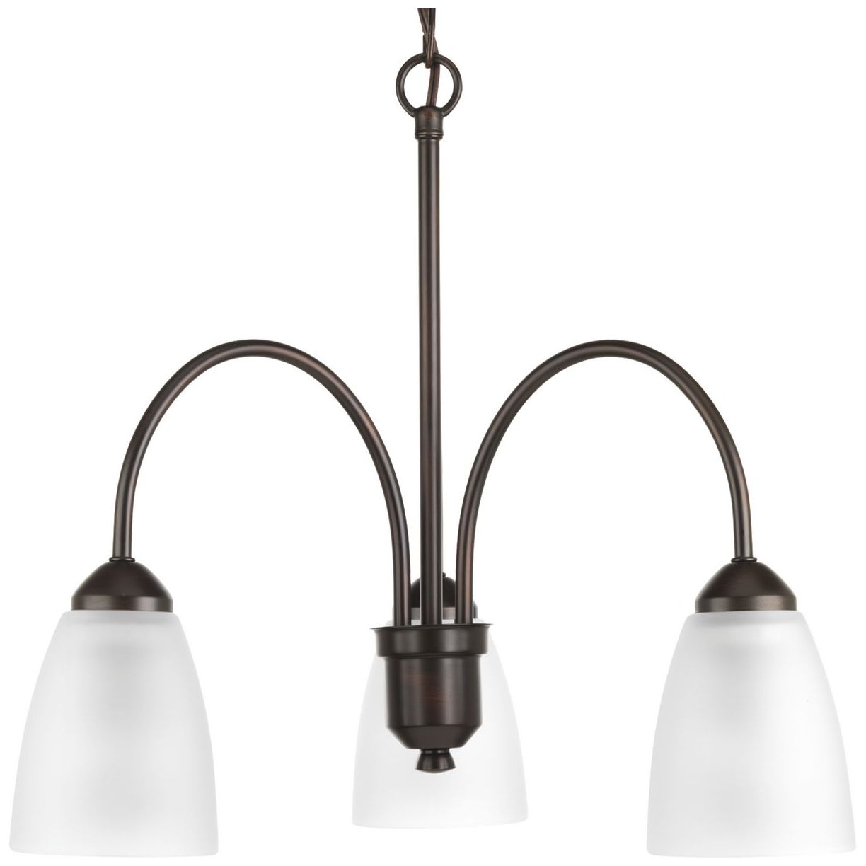 Gather Collection Three-Light Chandelier Light