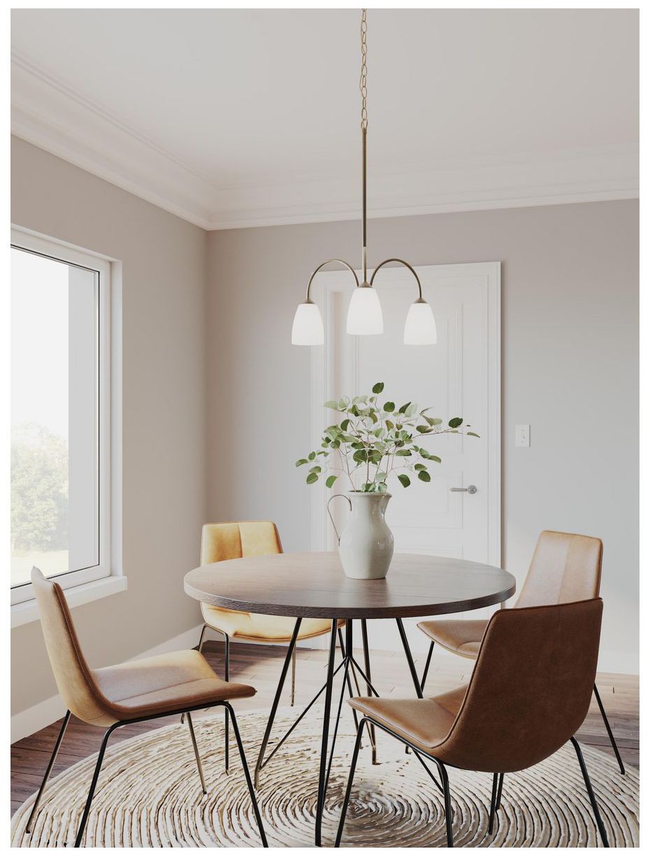 Image 2 Gather Collection Three-Light Chandelier Light more views