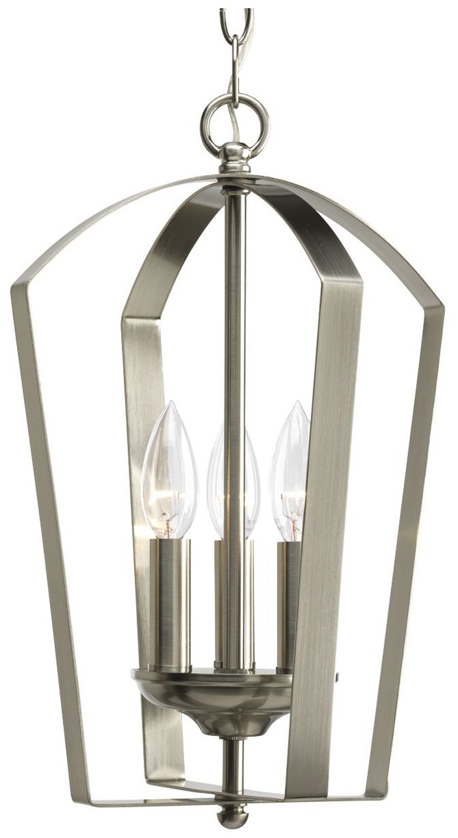 Image 3 Gather Collection Three-Light Foyer Pendant more views