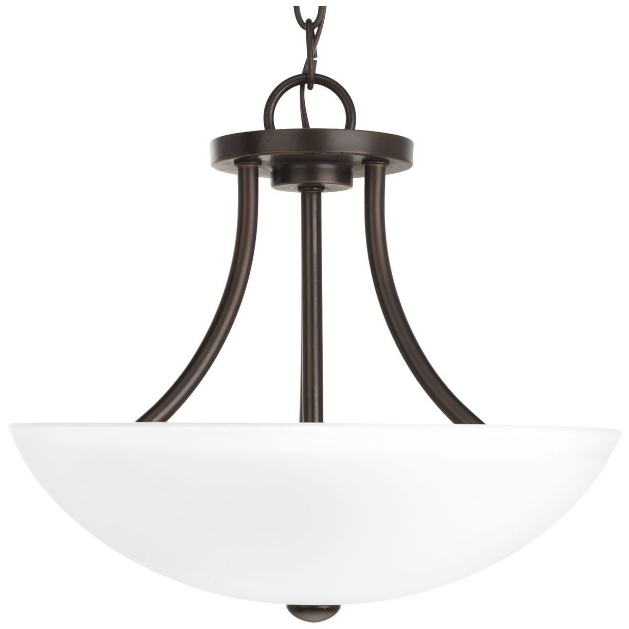Image 4 Gather Collection Two-Light 12-7/8" Semi-Flush Convertible more views