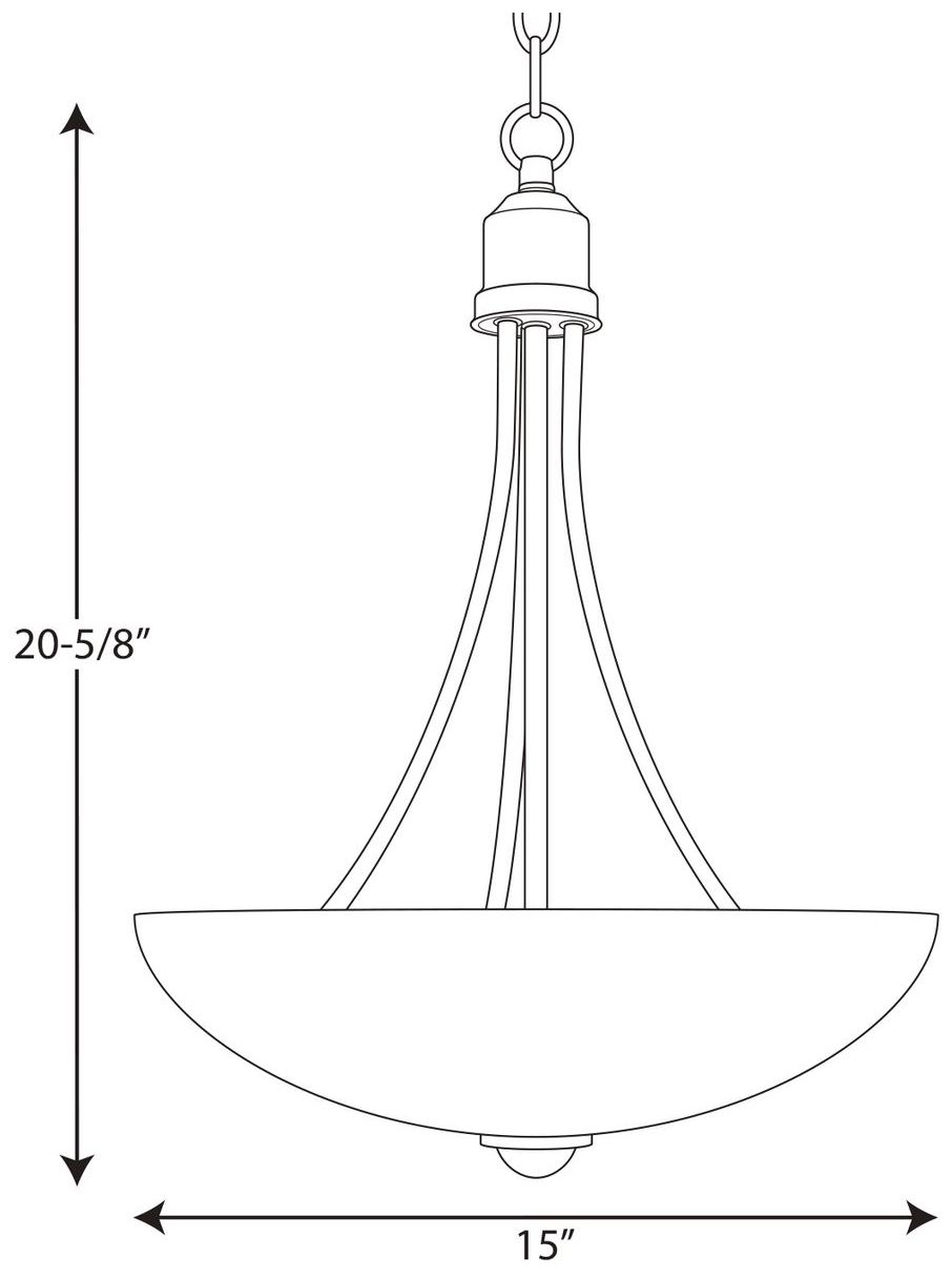 Image 4 Gather Collection Two-Light Foyer Pendant more views