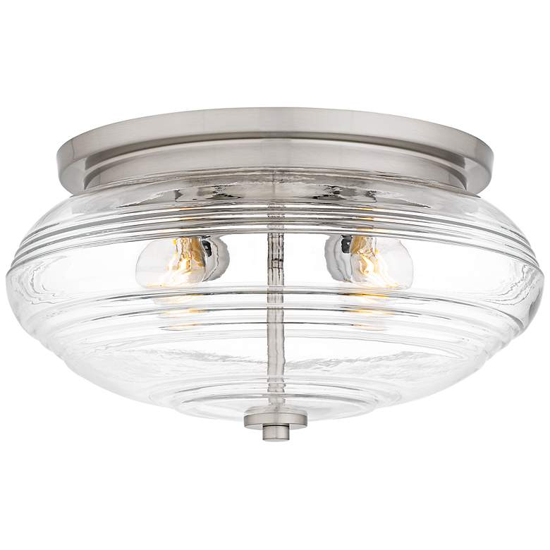 Image 1 Gatonby 4-Light Brushed Nickel Flush Mount