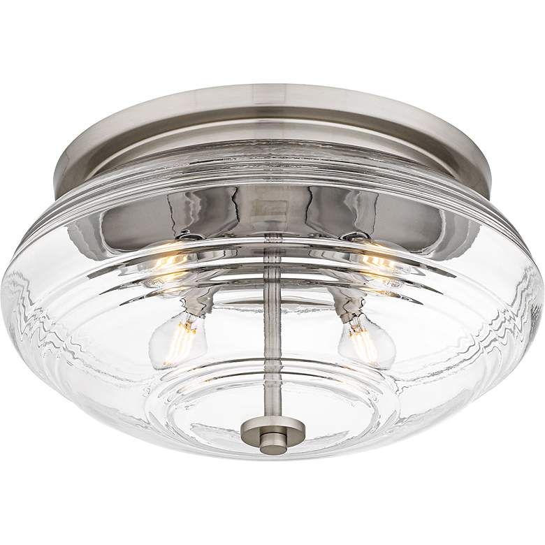Image 4 Gatonby 4-Light Brushed Nickel Flush Mount more views