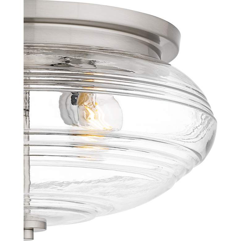 Image 5 Gatonby 4-Light Brushed Nickel Flush Mount more views