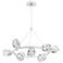 Gatsby 31.7" Wide 9-Light Crystal White Ring Pendant