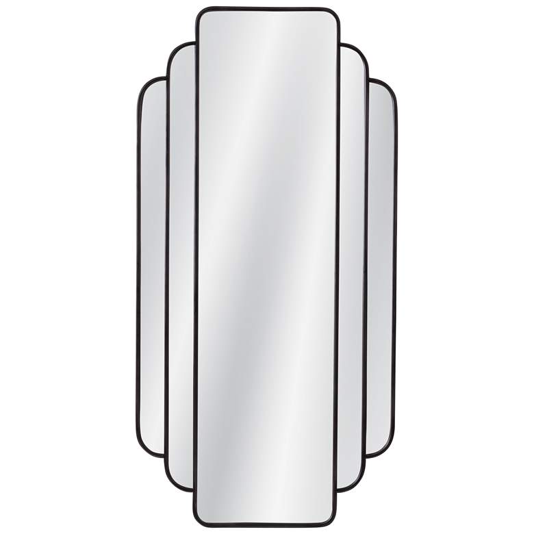 Image 1 Gatsby 35" x 71" Matte Black Wall Mirror