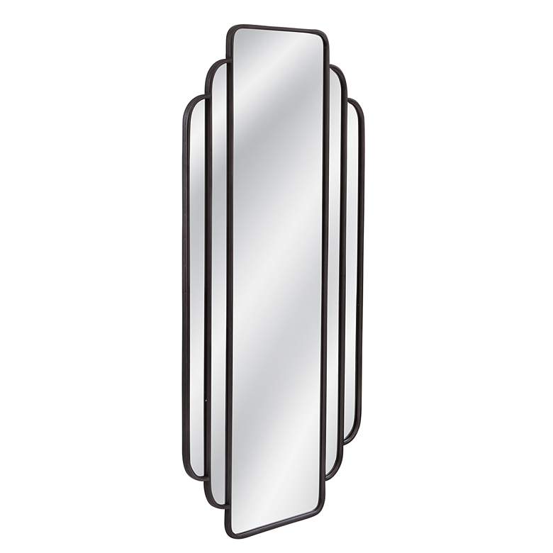 Image 2 Gatsby 35" x 71" Matte Black Wall Mirror more views