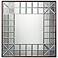 Gatsby 37" Square Contemporary Wall Mirror