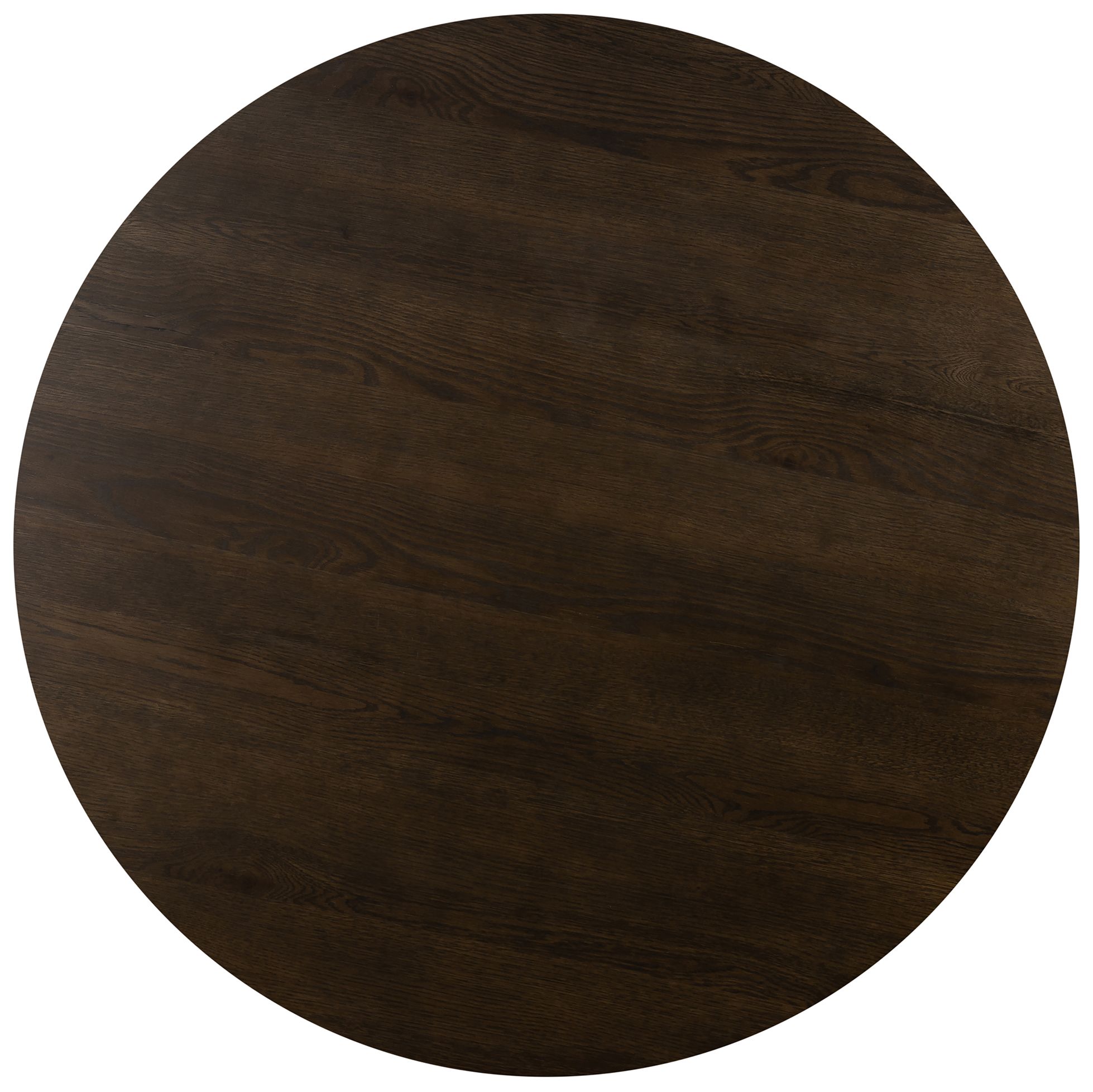 Image 3 Gatsby 55 in. Round Dining Table in Oak Wood and Metal more views