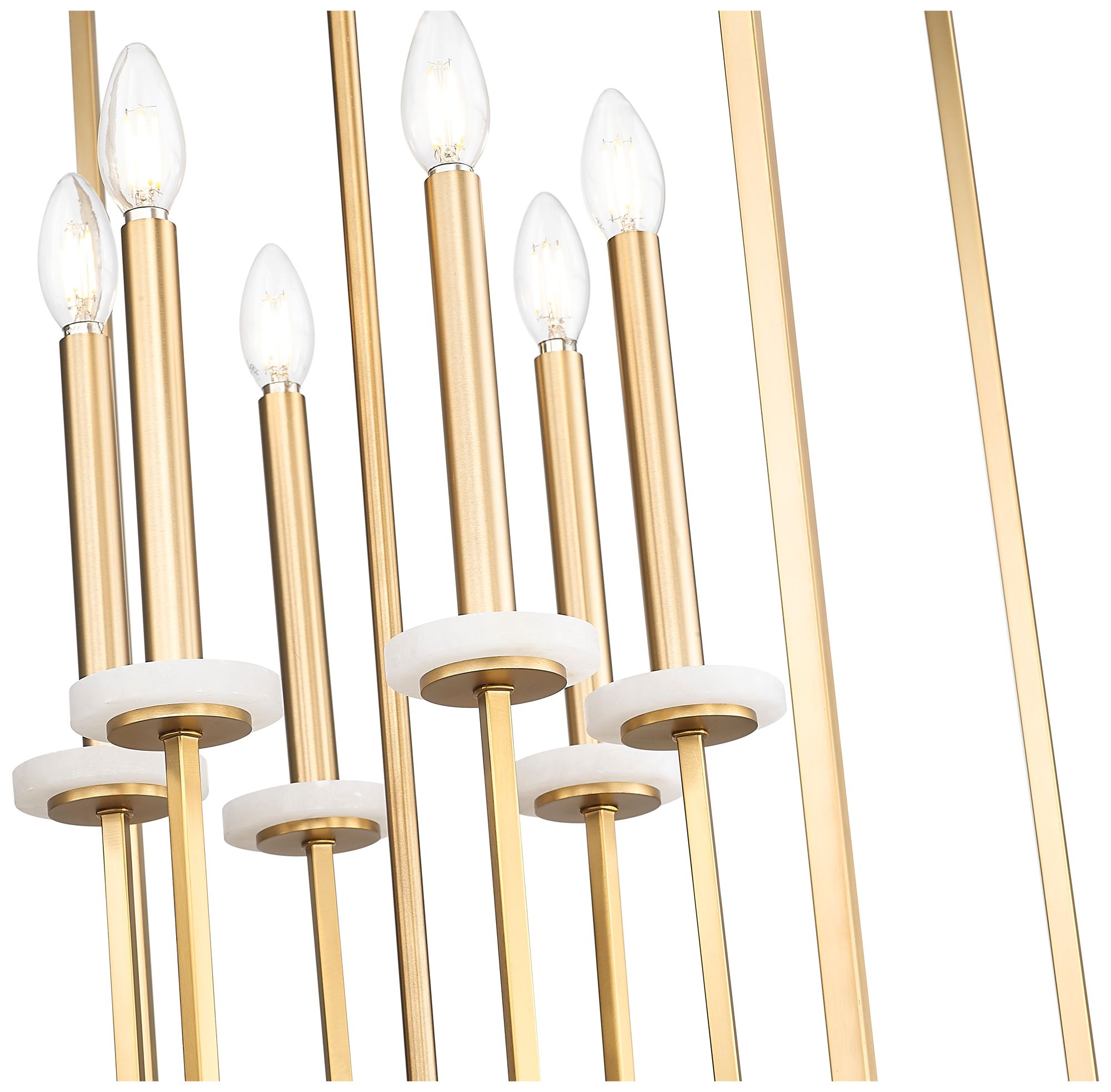 Image 6 Gaultier by Z-Lite 18 inch Modern Gold 6 Light Chandelier more views