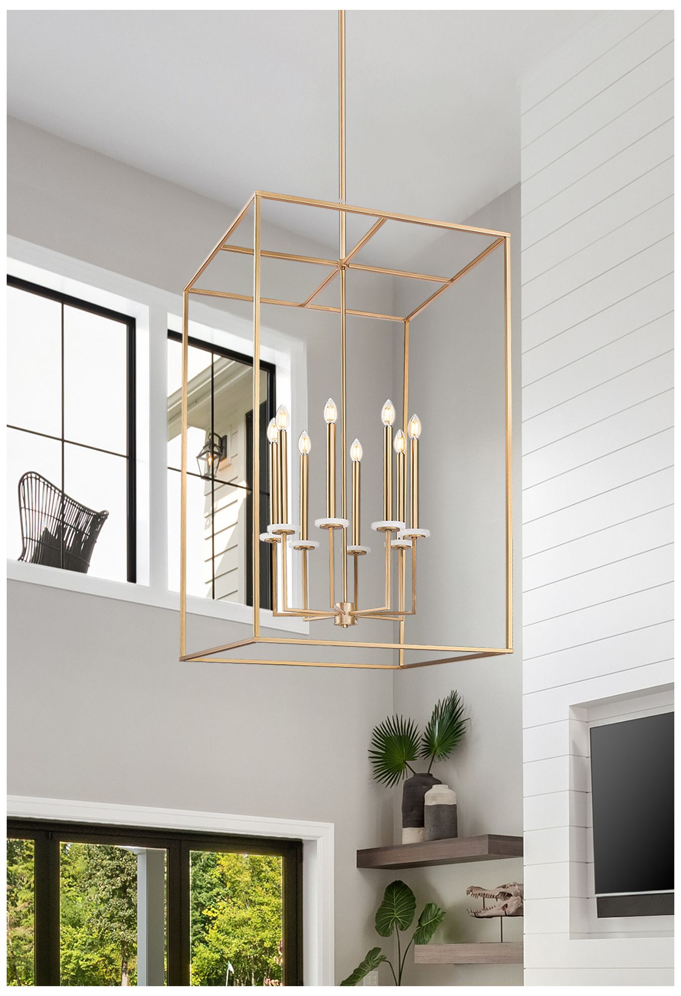 Image 2 Gaultier by Z-Lite 24 inch Modern Gold 8 Light Chandelier more views